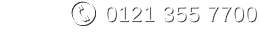 Call us on 0121 355 7700